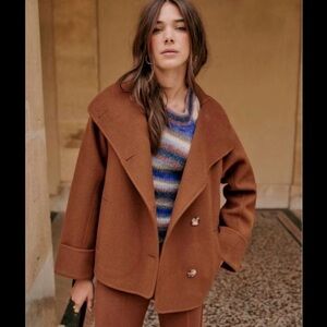 Sezane Mathias Coat NWOT Size 4 / Size 36